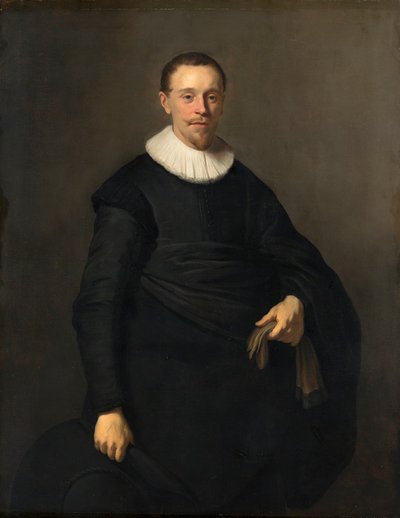 Portrait of a Man by Jacob Adriaensz Backer